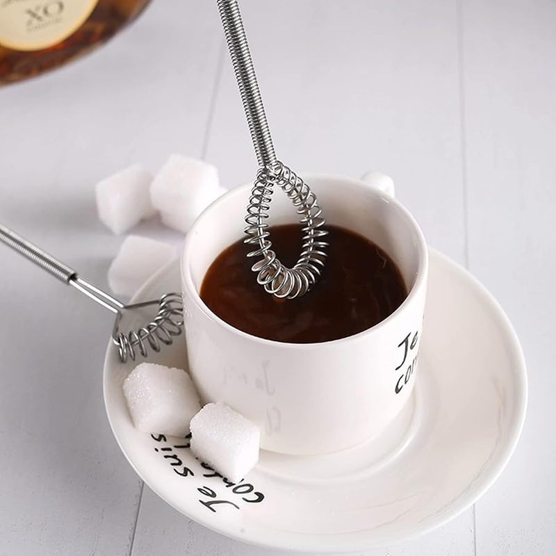 Stainless Steel Handheld Spring Whisk for Eggs Milk Sauces Kitchen Mixing Tool - Image 2